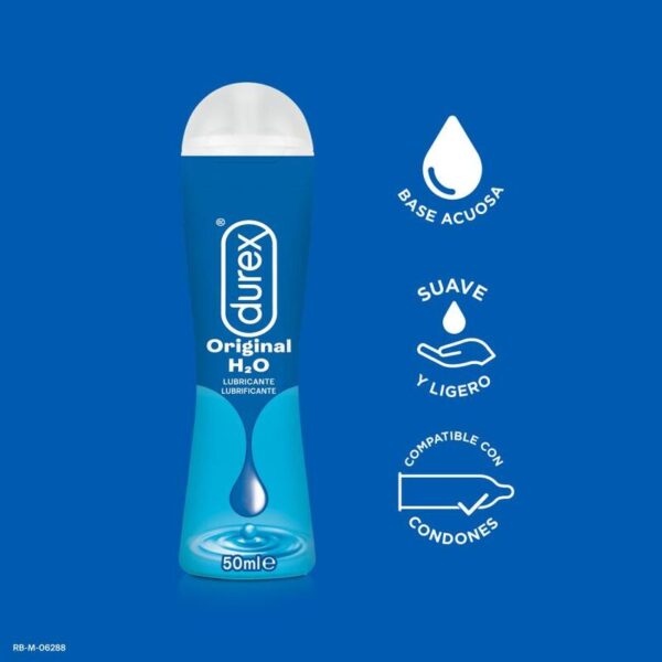 DUREX - DUREX PLAY NATURAL H2O LUBRIKANTAS 50 ML - Image 3