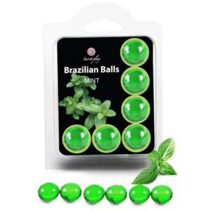 SECRETPLAY - RINKINYS 6 BRAZILIŠKI KAMUOLIUKAI MĖTA